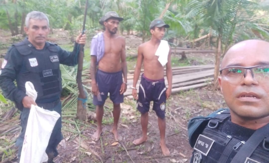 PM prende três suspeitos de sequestro no interior do Pará