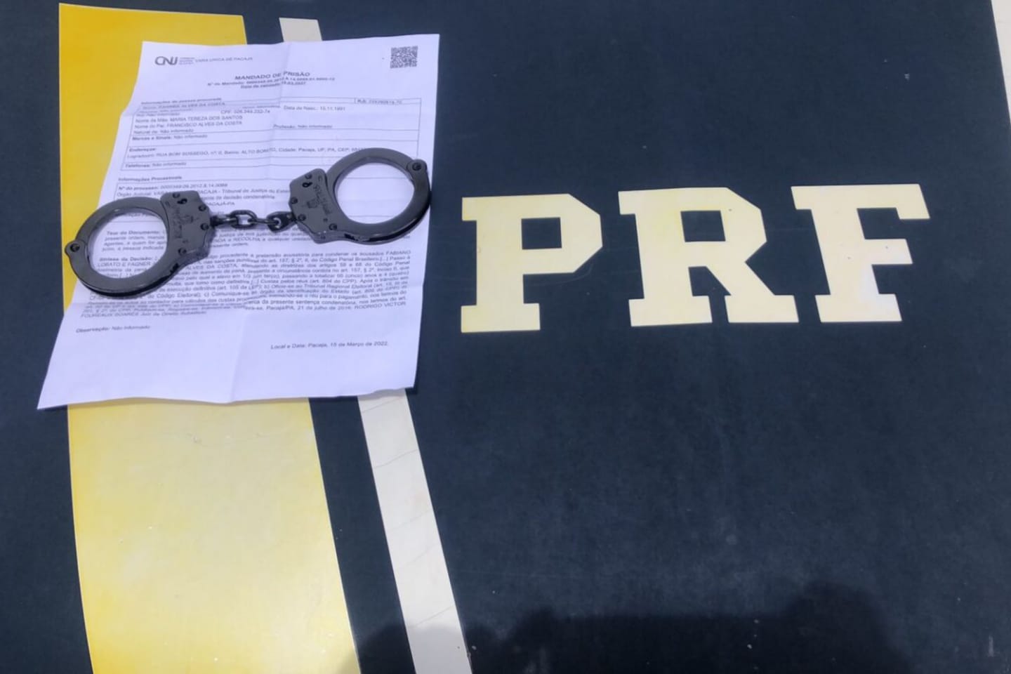 PRF prende foragido da justiça durante fiscalização no interior do Pará