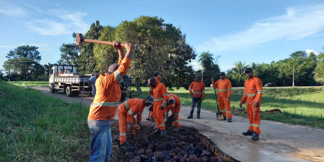 Marabá recebe operação tapa-buraco atende diversos pontos da cidade