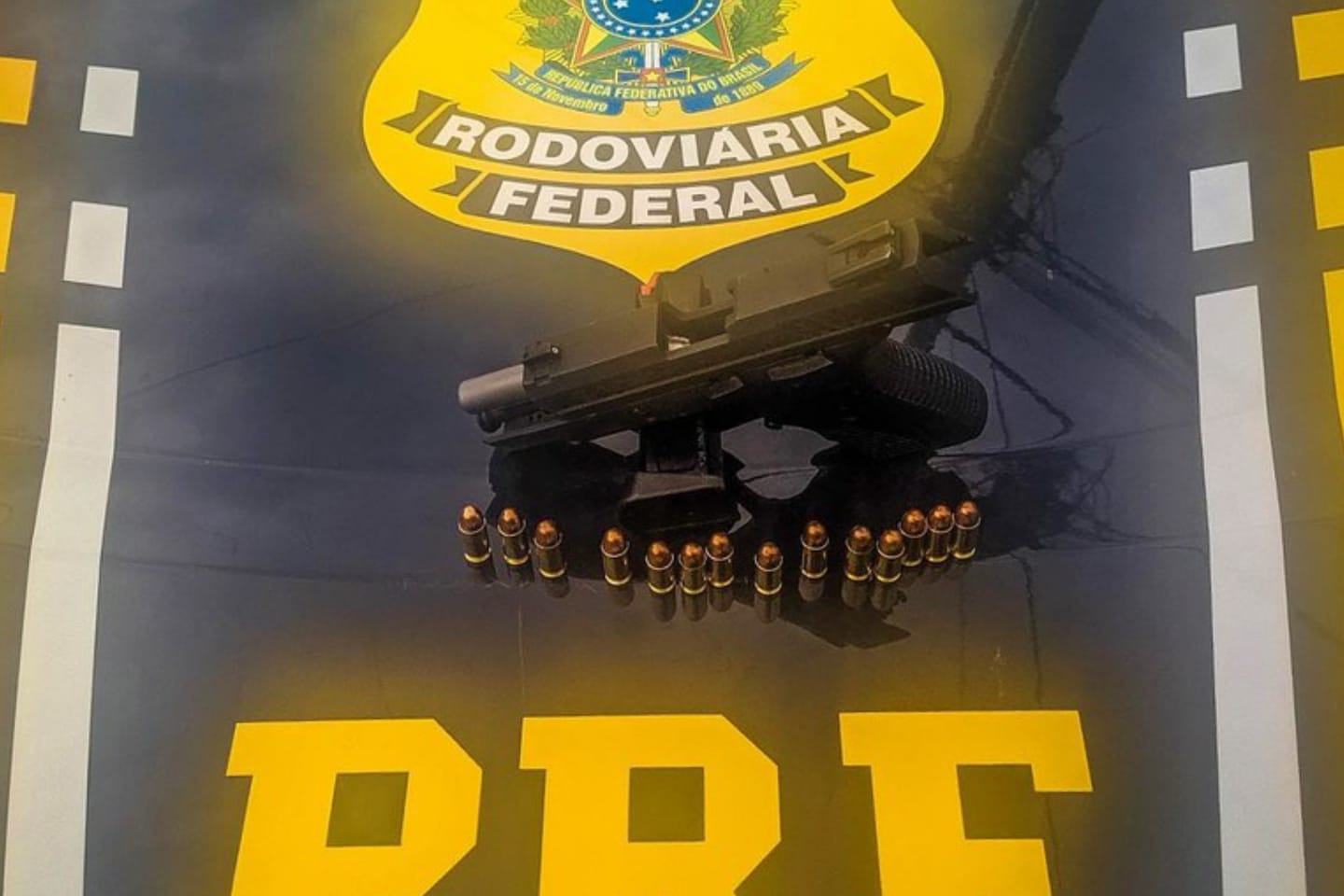 PRF apreende arma de fogo e munições no sudeste do Pará