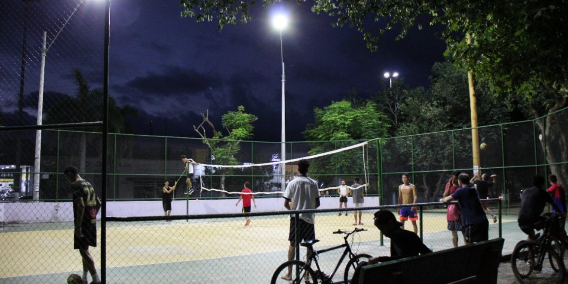 Prefeitura de Marabá constrói espaços públicos para prática de voleibol