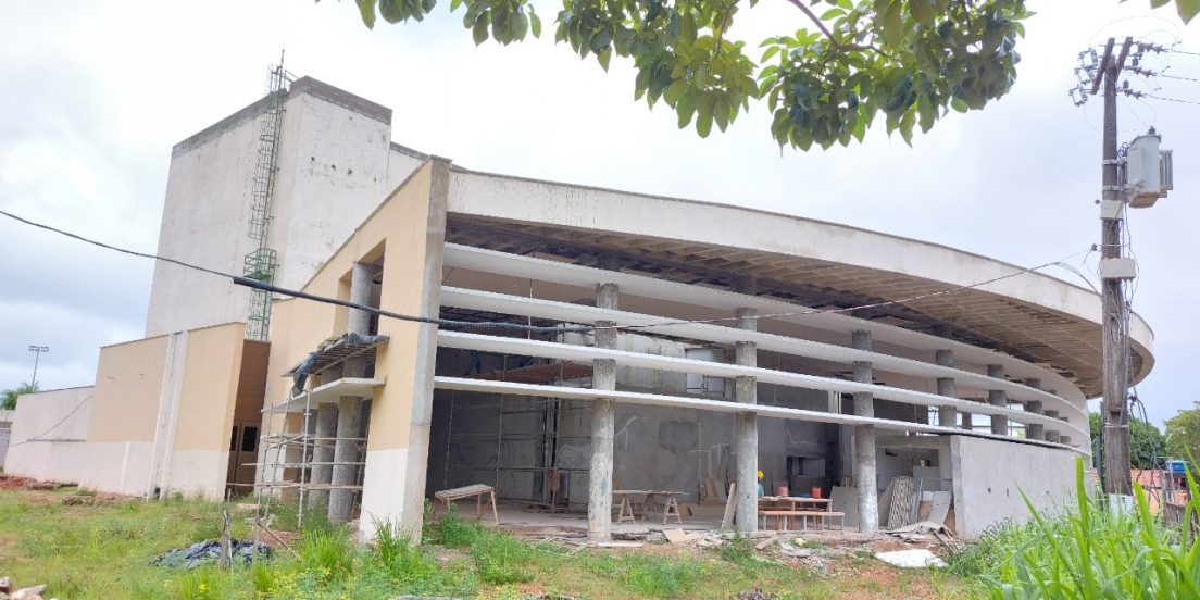 Obras de cineteatro estão 75% concluídas em Marabá