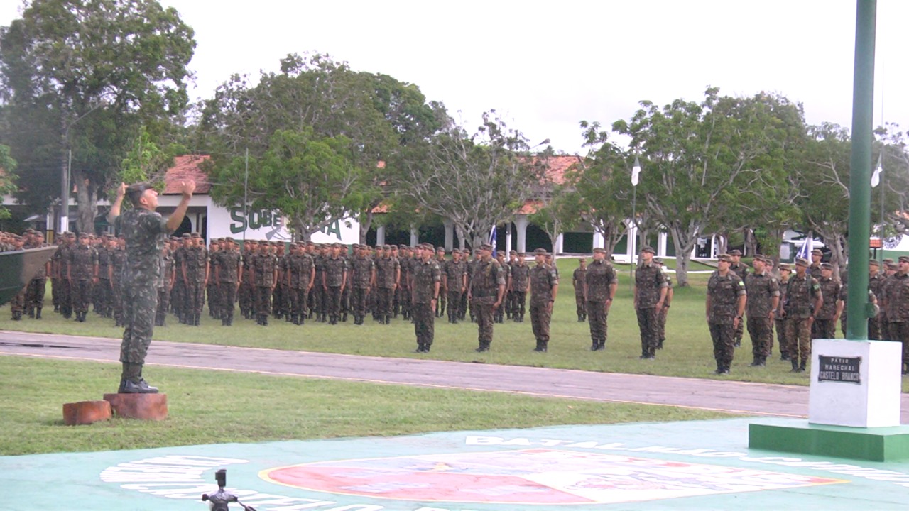 Dia do Exército é celebrado com formatura e condecorações em Marabá