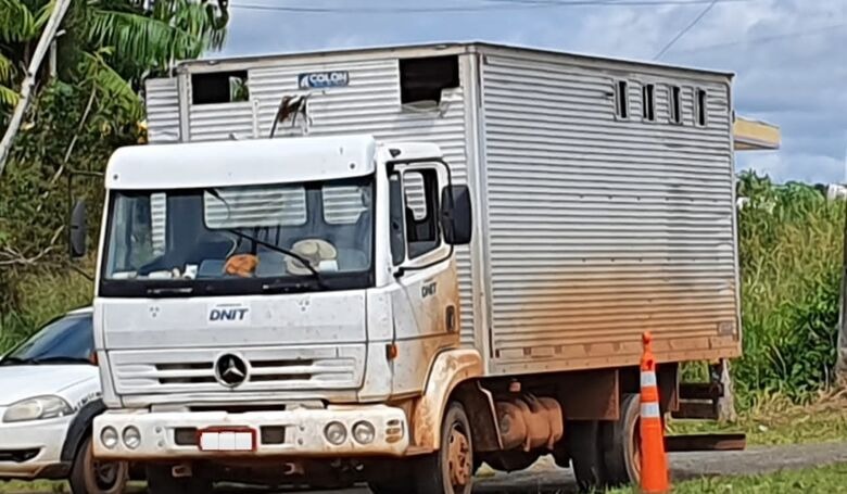 PRF resgata trabalhadores transportados em compartimento de carga no Pará