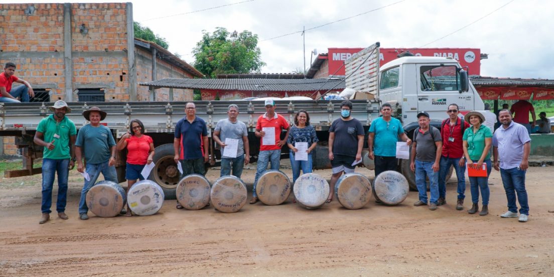 Produtores da zona rural de Marabá recebem kits de irrigação