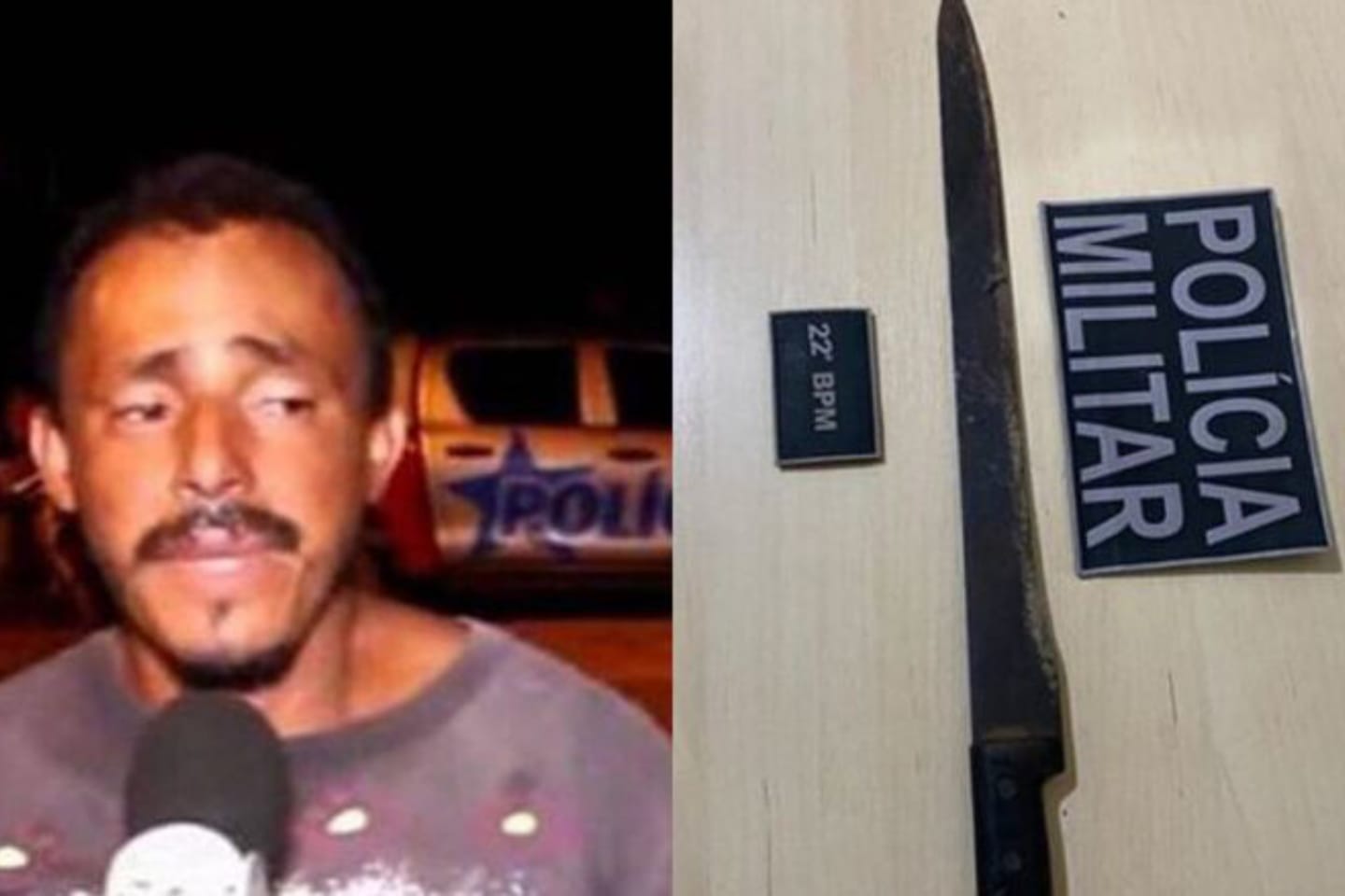 Filho embriagado mata pai com golpe de facão no sul do Pará