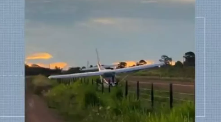 Avião de pequeno porte faz pouso forçado no sul do Pará