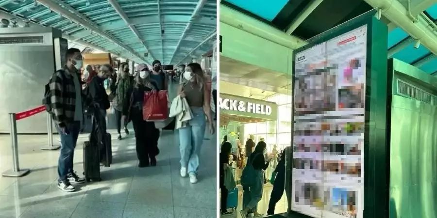 Vídeo pornô é exibido em tela de aeroporto; Infraero acionou a polícia
