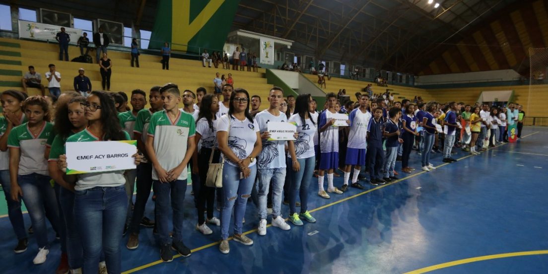 Jogos Estudantis iniciam com 1.200 alunos em Marabá