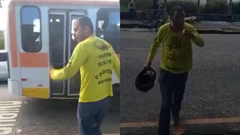 No Pará, mototaxista apedreja prefeitura após não conseguir vaga para o filho em escola