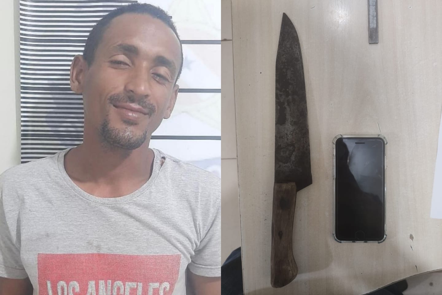 Suspeito de assaltar mulher com faca é preso pela PM em Marabá