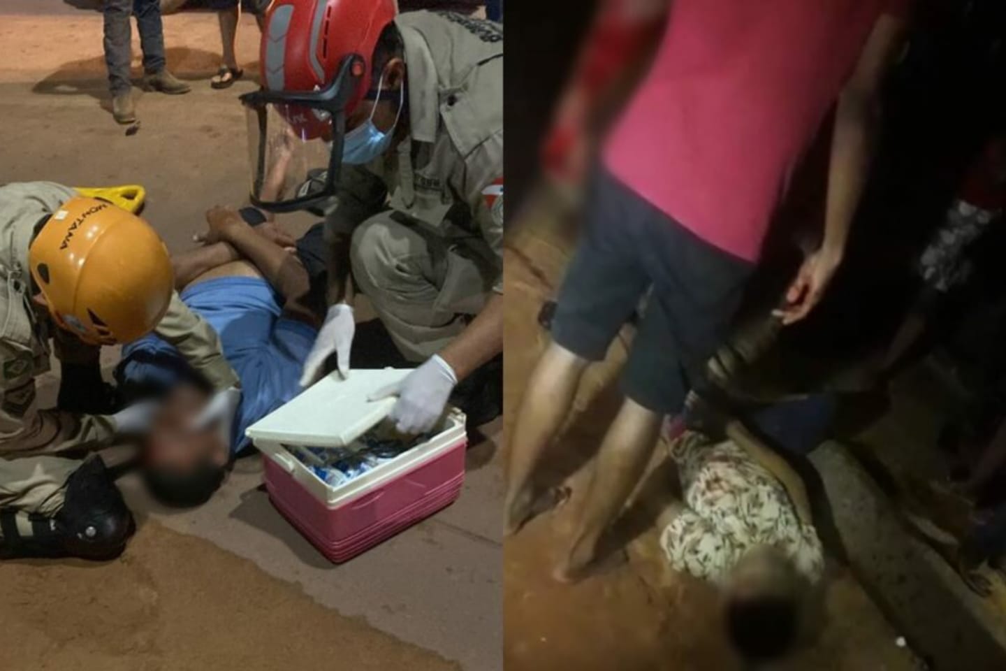 Três pessoas ficam feridas após colisões entre motocicletas e carros no Pará