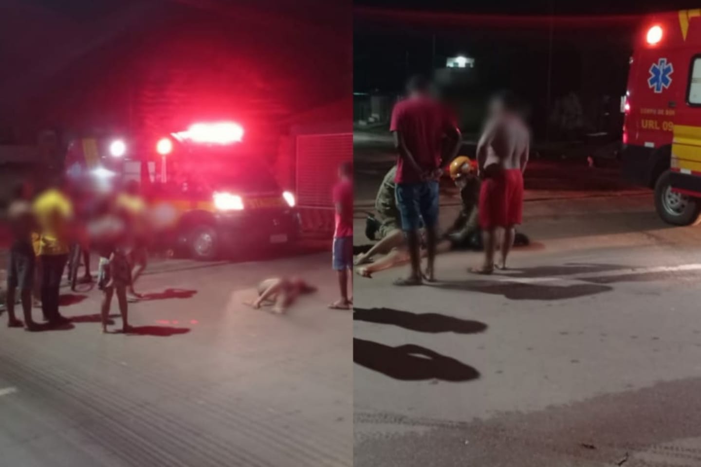 Jovens ficam feridos após cair de motocicleta no interior do Pará