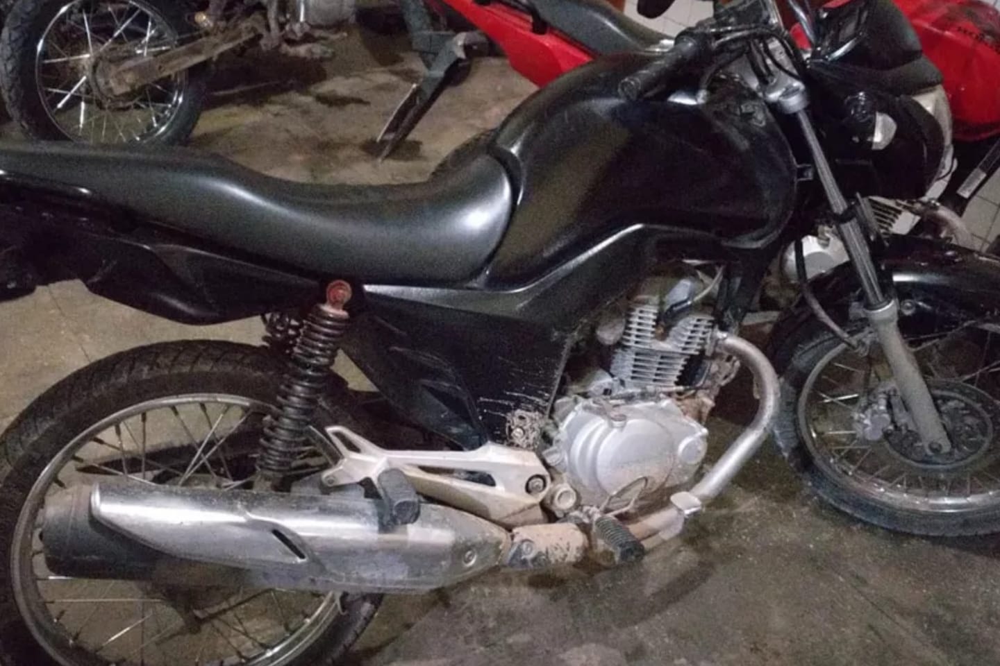 Polícia recupera motocicleta usada em assaltos no oeste do Pará