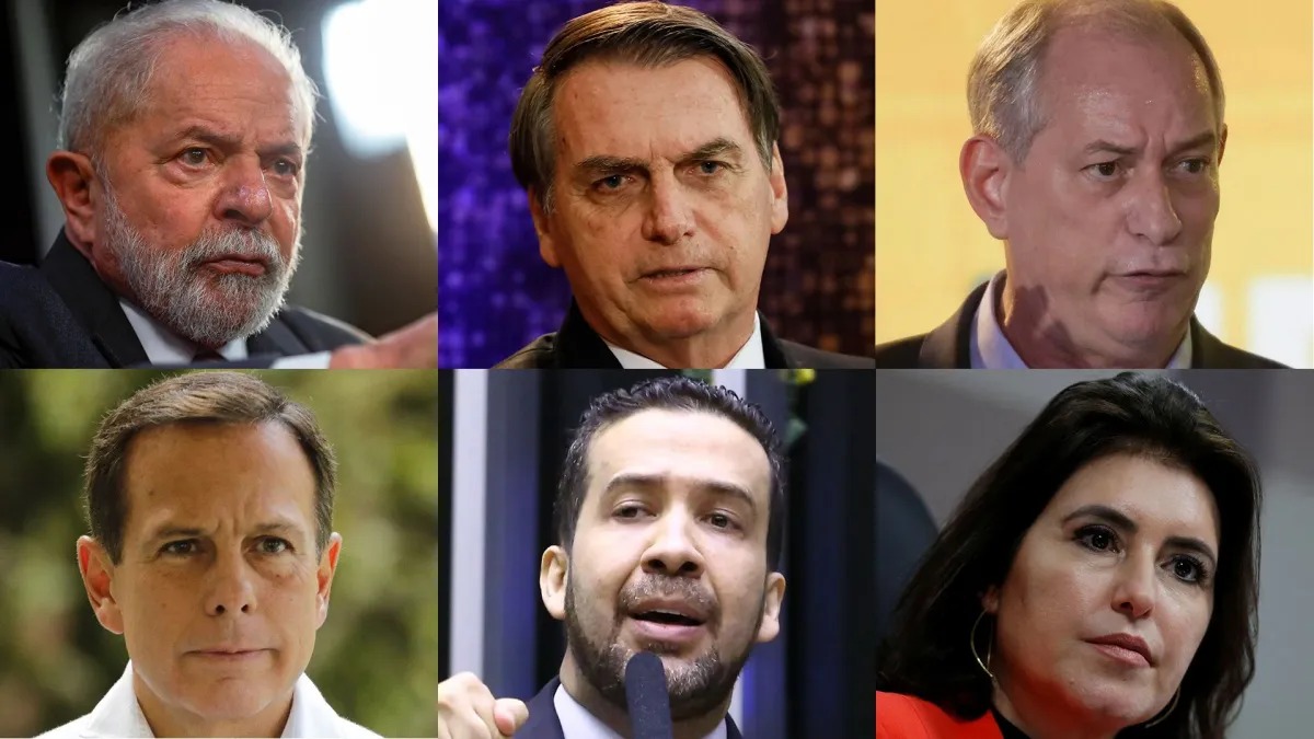 Pesquisa Ipespe: Lula tem 44%; Bolsonaro, 32%; Ciro, 8%; Doria, 3%; Janones, 2% e Tebet, 1%