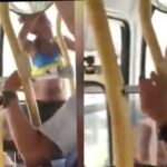 VÍDEO: Mulher invade ônibus armada com faca e ameaça passageiros no Pará