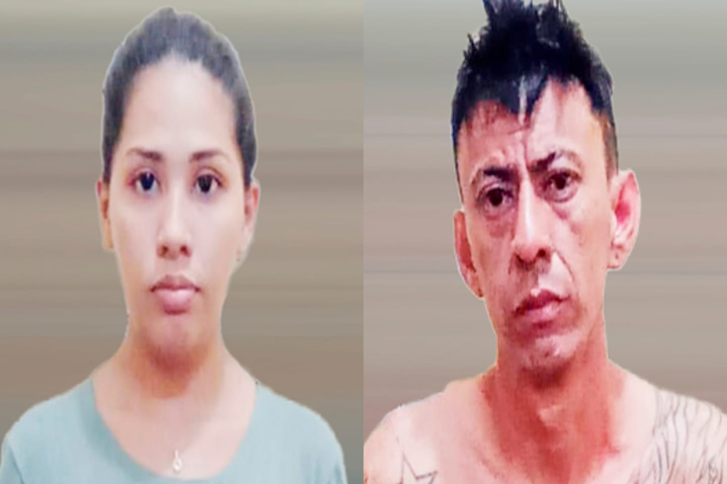 Casal é preso ao ser flagrado trafegando em moto com maconha no Pará