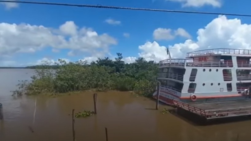 Fenômeno das ‘ilhas flutuantes’ volta a alertar ribeirinhos no Pará