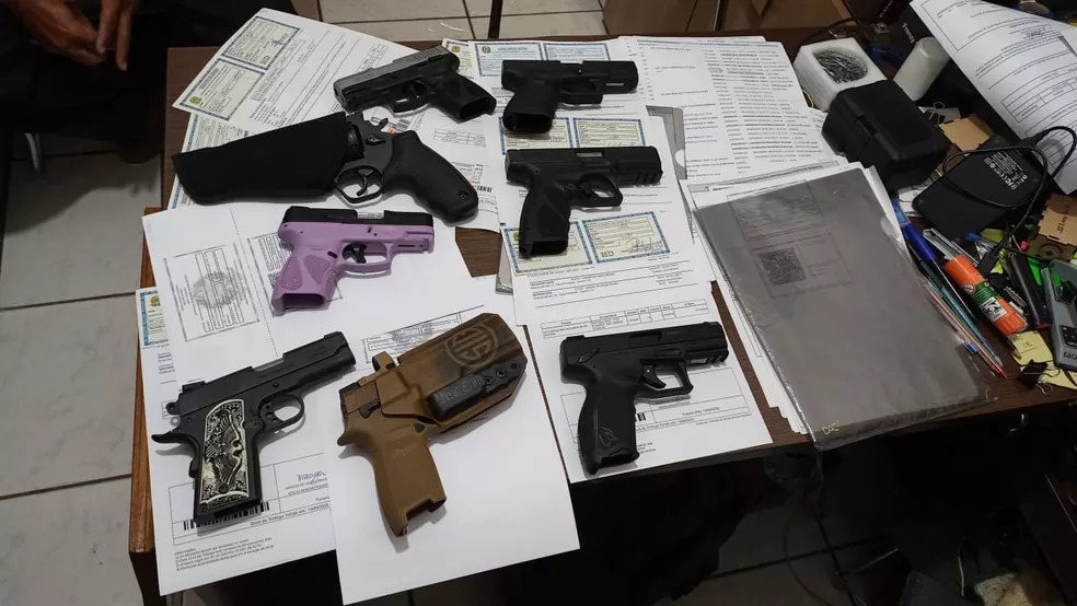 PF investiga comércio ilegal de armas em Marabá