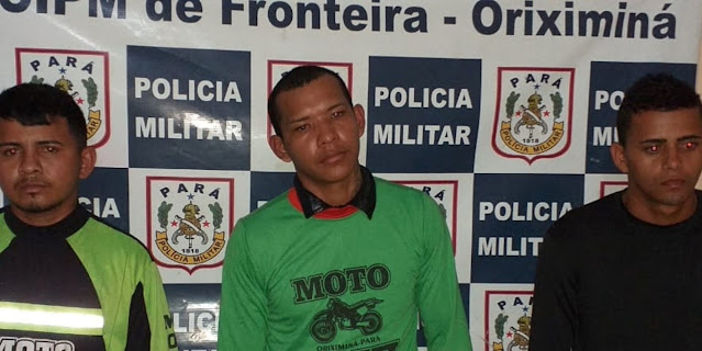 Trio acusado de tocar terror no interior do Pará  é preso