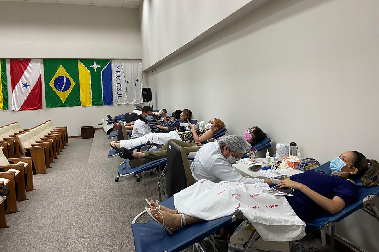 Hemopa apresenta baixo estoque de sangue dos tipos O positivo e negativo