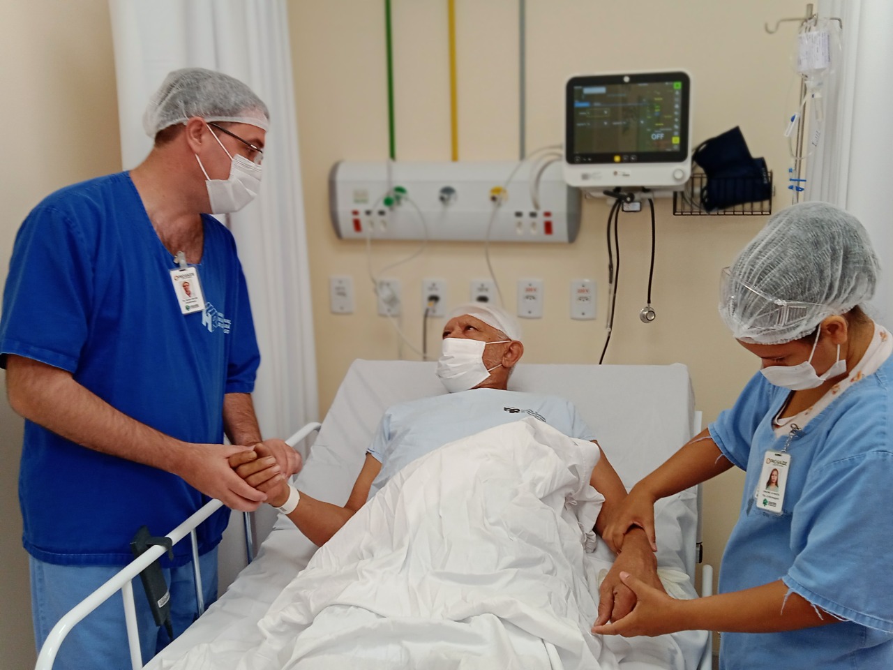 Aposentado de 68 anos é o primeiro atendido no Centro de Hemodinâmica do Regional de Marabá
