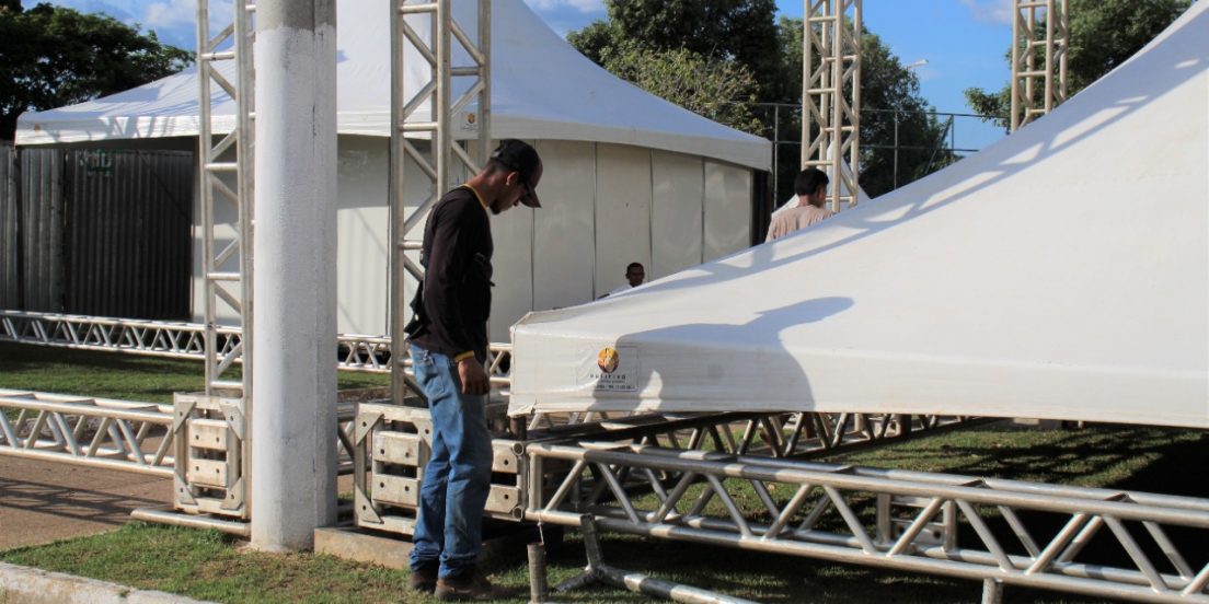 Estrutura do 35º Festejo Junino de Marabá tem capacidade para 15 mil pessoas