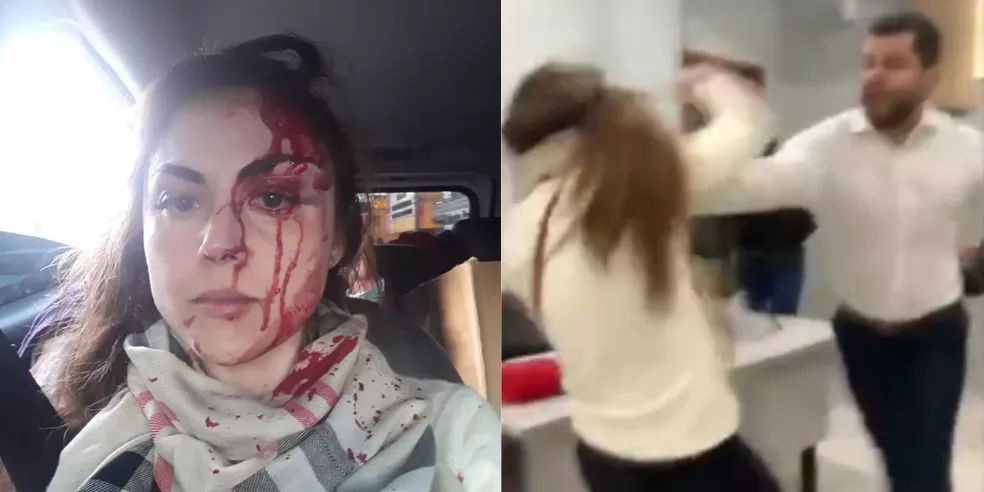 VÍDEO: Procuradora é brutalmente agredida por colega de trabalho