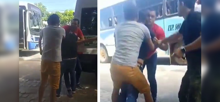 Motoristas de van brigam por passageiros no nordeste do Pará