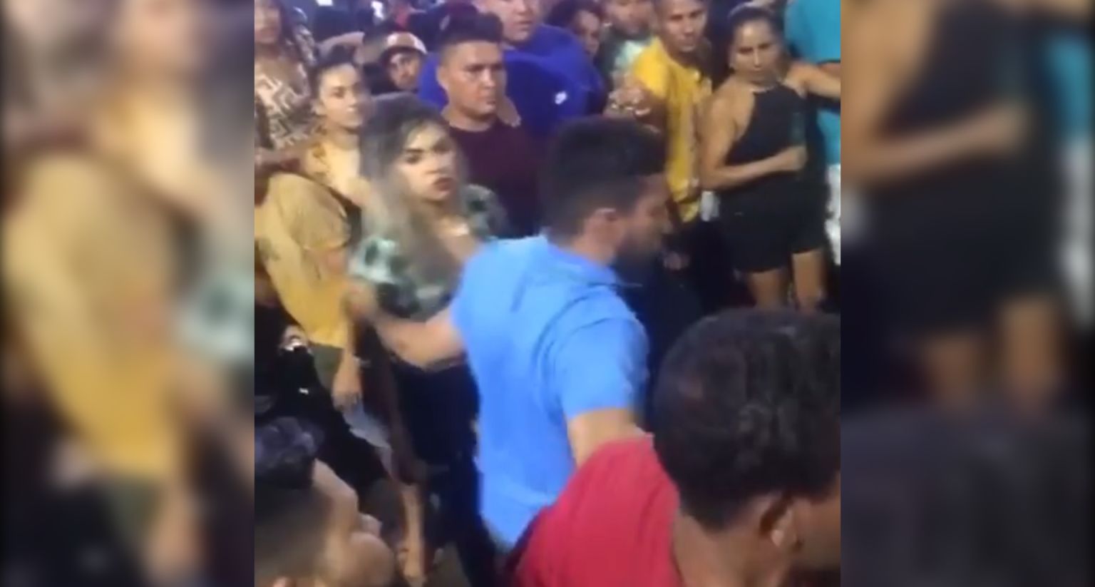 VÍDEO: Mulher agride suspeito de assédio em show no nordeste do Pará