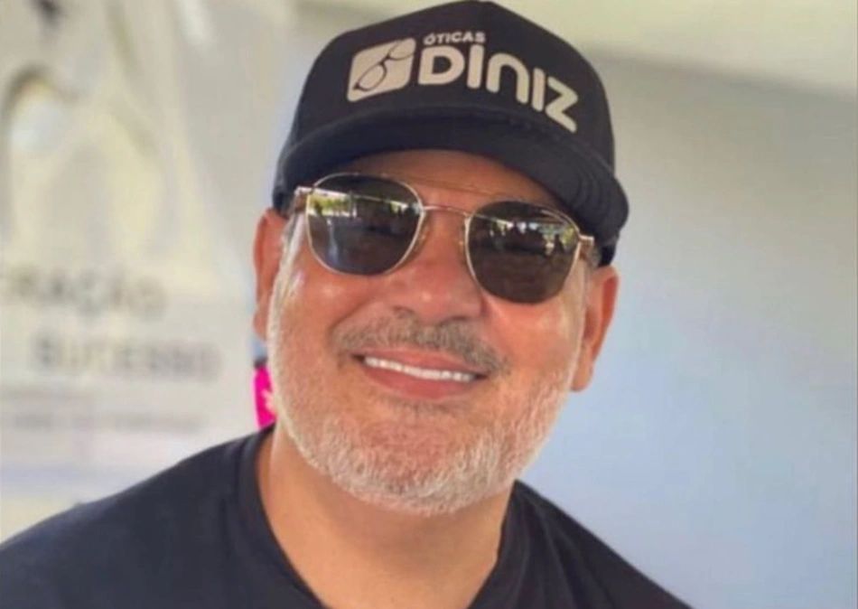 Dono das Óticas Diniz morre aos 53 anos vítima de infarto