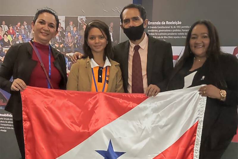 Aluna de escola pública representa o Pará no Programa Jovem Senador