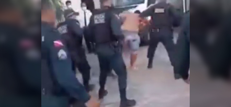 VÍDEO: Homem é agredido por PMs após causar tumulto em UPA no sudeste do Pará