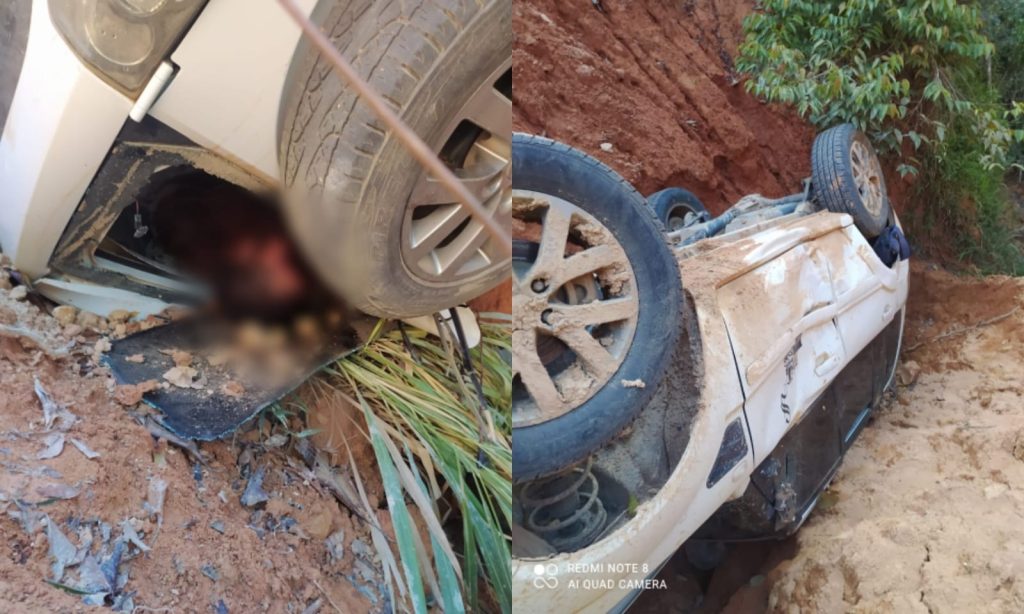Motorista é executado e tem carro jogado em ribanceira no interior do Pará