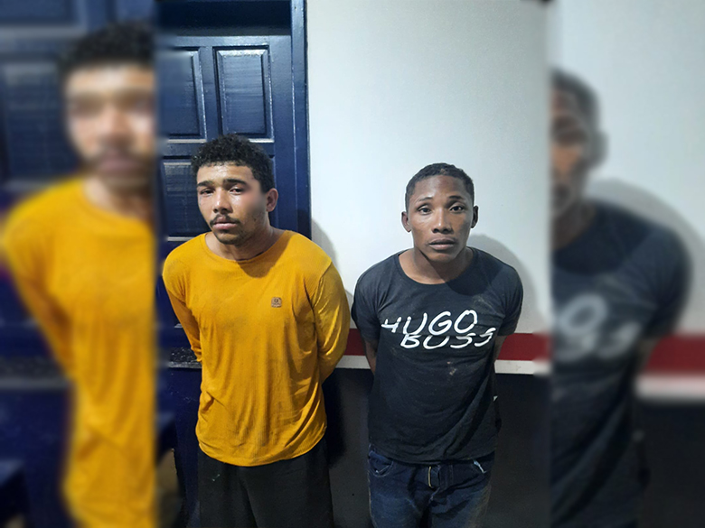 Dupla assalta jovens e vai parar atrás das grades no interior do Pará