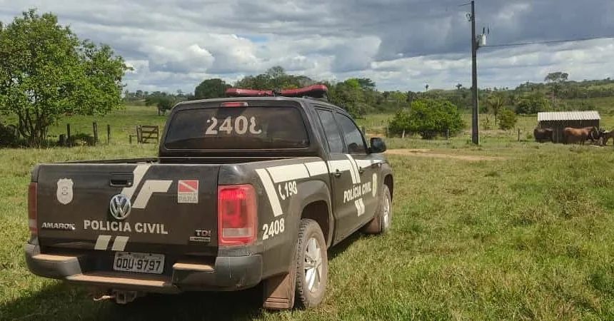 Suspeito de estuprar adolescente de 12 anos é preso na zona rural de São Geraldo do Araguaia