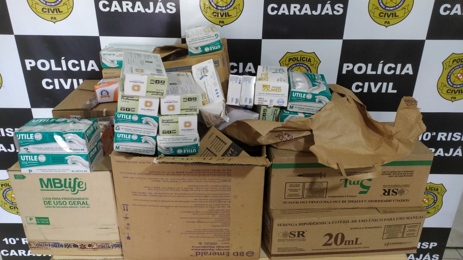 Polícia cumpre mandado de busca e apreensão em farmácia de Marabá