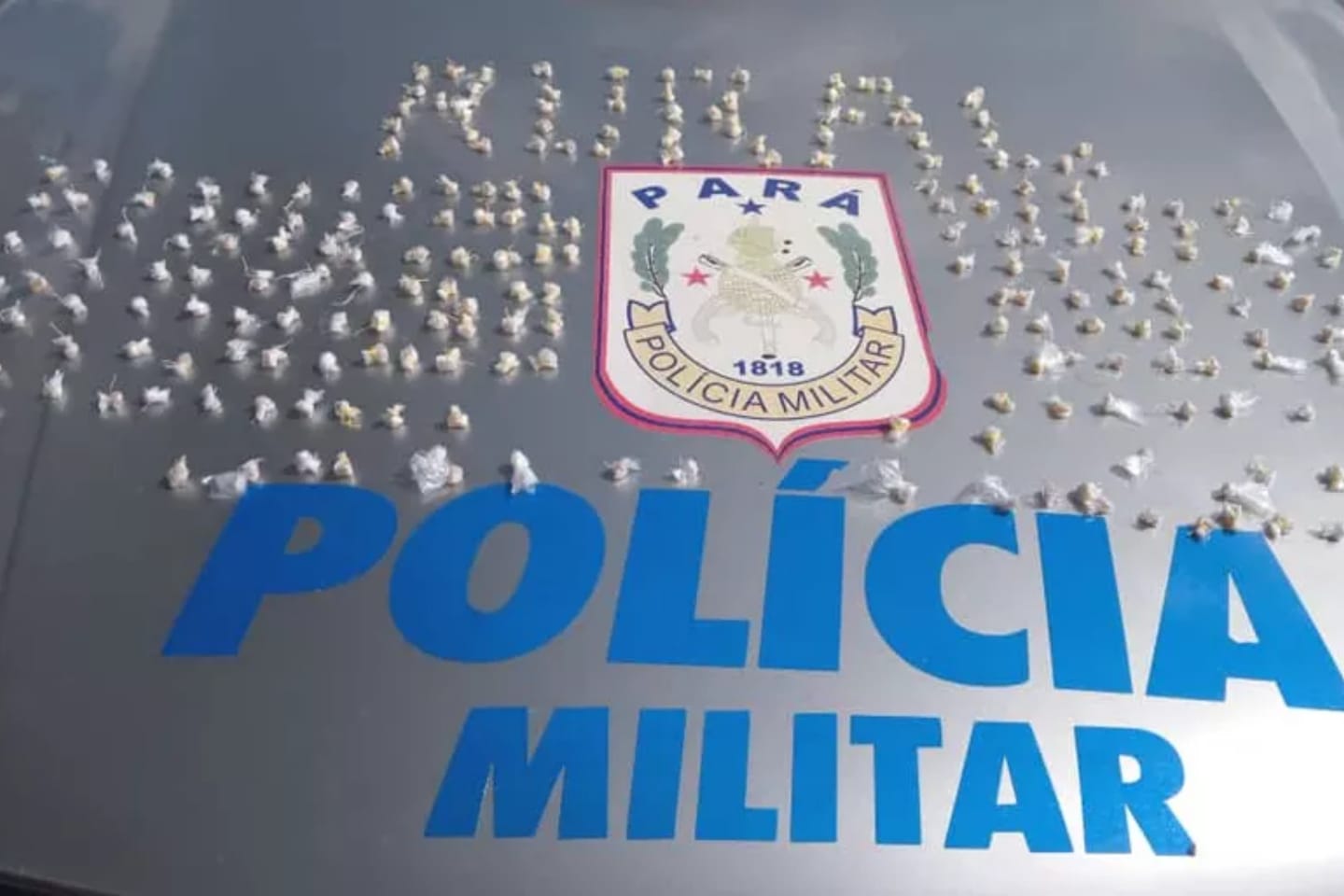 Dupla é presa em flagrante com mais de 250 papelotes de óxi no Pará