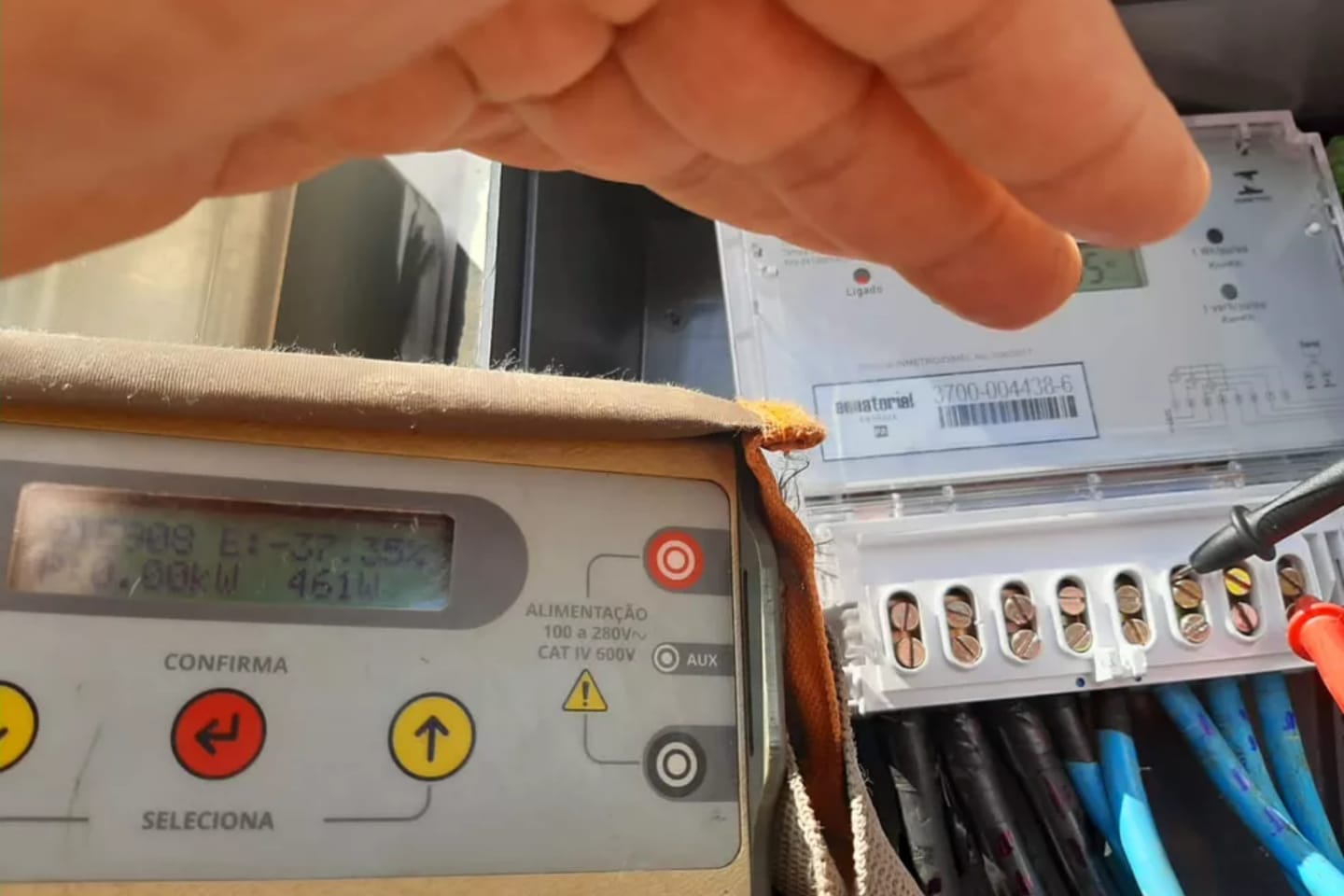 Responsável por açougue é detido por suspeita de furto de energia no oeste do Pará