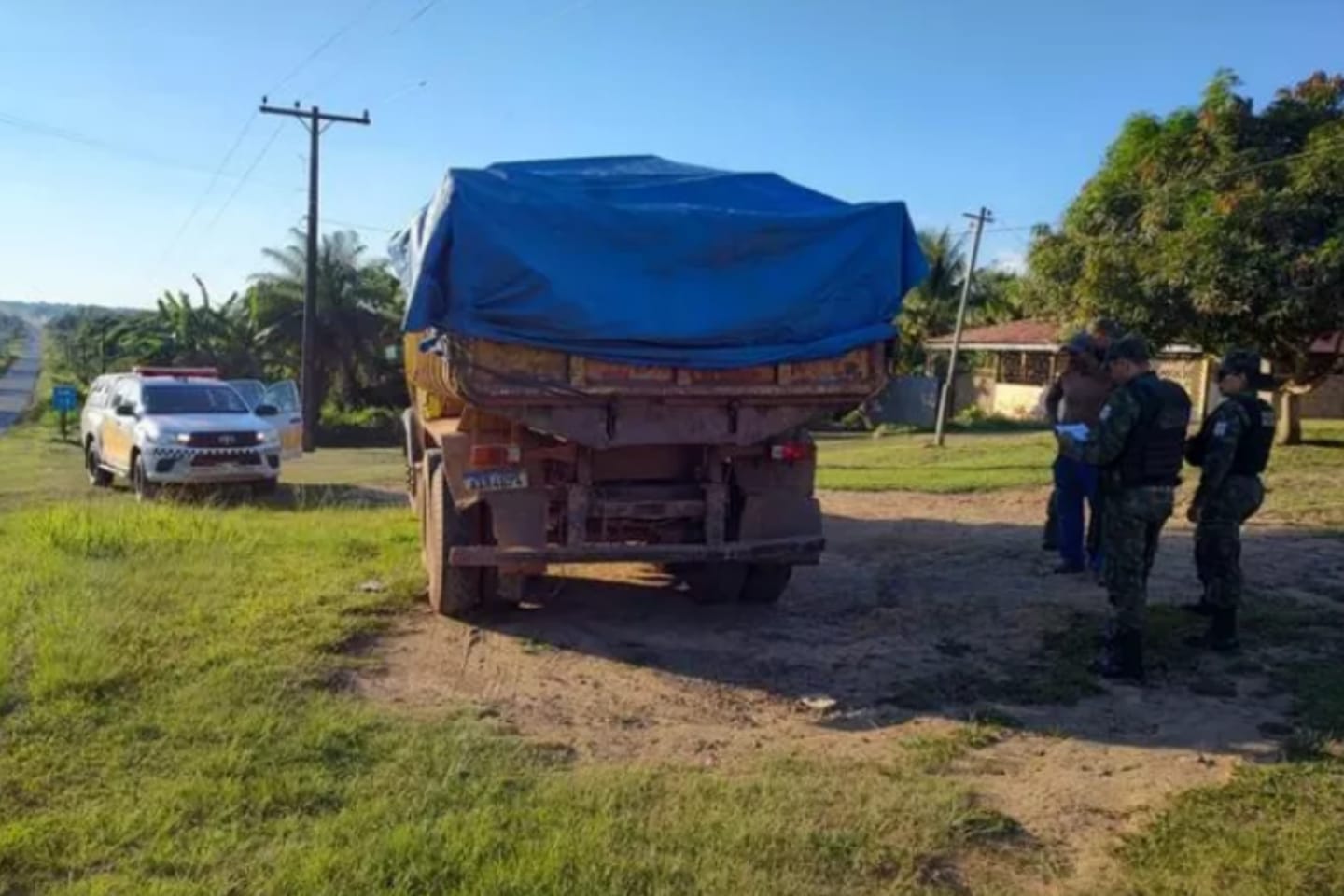6m³ de madeira beneficiada são apreendidos no oeste do Pará