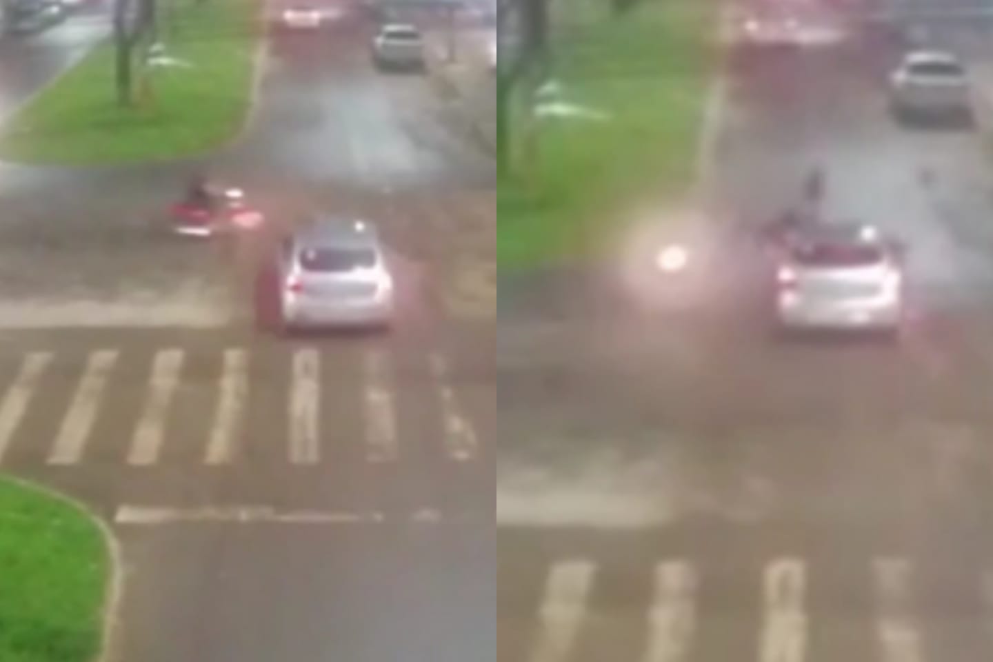 Mulher é arremessada de motocicleta ao colidir com carro no nordeste do Pará
