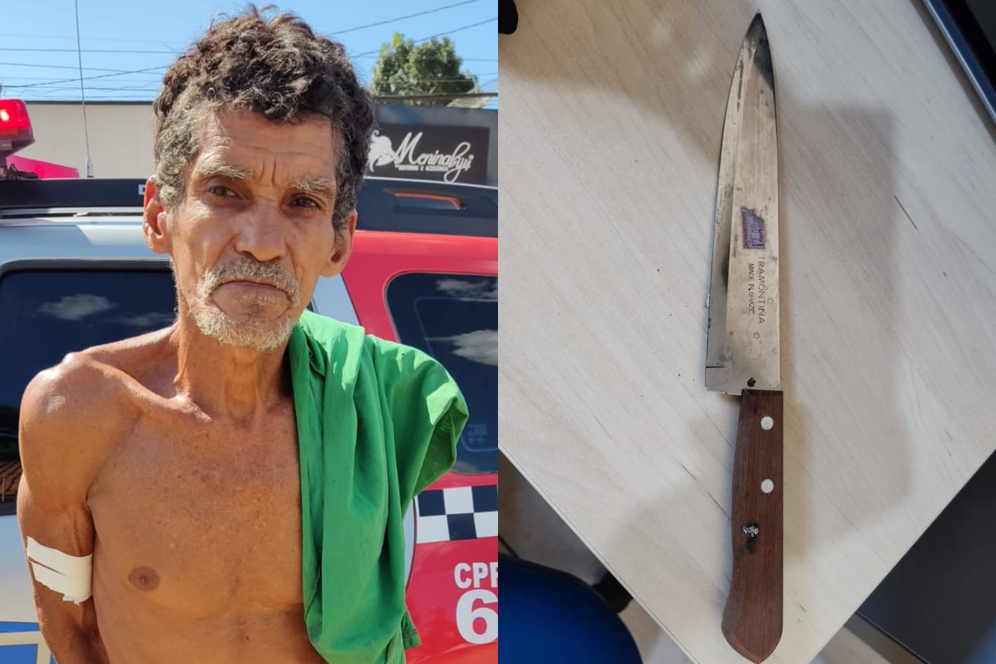 VÍDEO: Tio tenta matar sobrinho a facadas dentro de hospital em Itupiranga