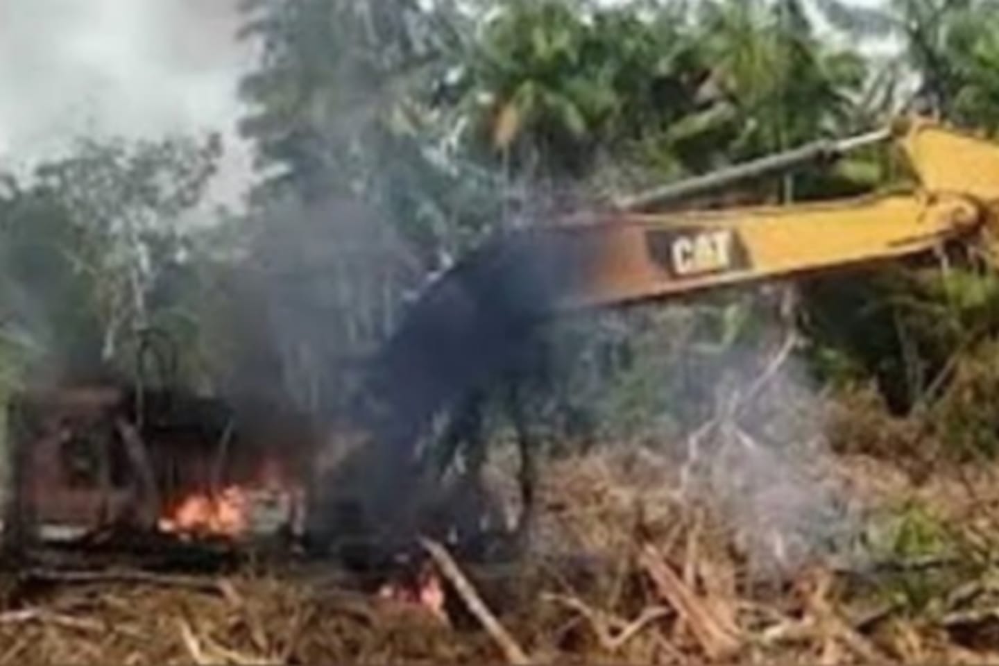 Forças federais destroem maquinários em garimpos ilegais no Pará