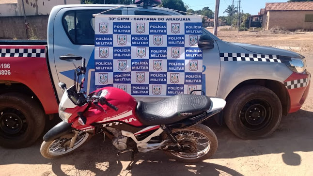 Homem ultrapassa viatura da PM com moto roubada e é detido no Pará
