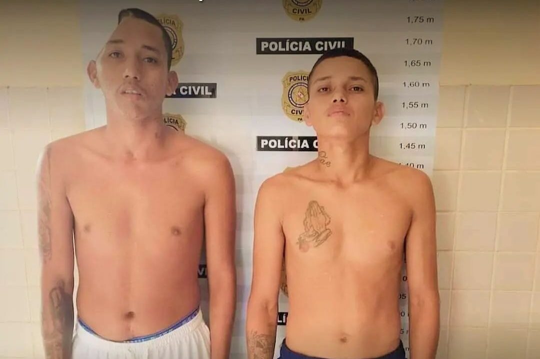 Dois irmãos são presos suspeitos de roubo de motos no Pará