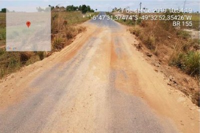 BR-155 é interditada por manifestantes no sudeste do Pará
