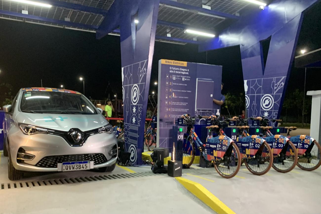 Pará inaugura posto elétrico para carregamento de veículos