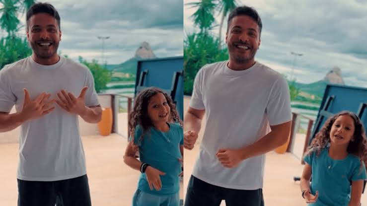 Wesley Safadão é denunciado por suposta erotização da filha de 8 anos