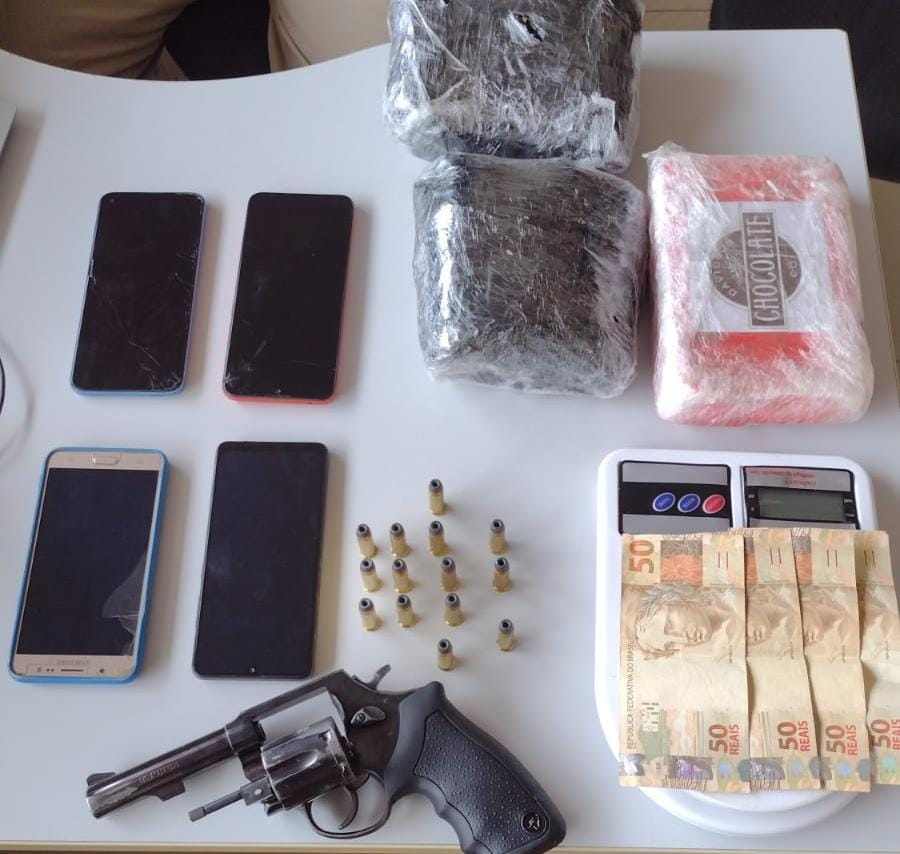 Drogas, arma e munições são apreendidas na BR-163 no Pará