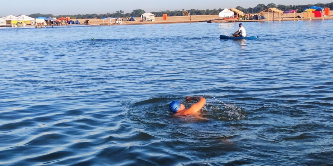 Praia do Tucunaré recebe primeira competição de Aquathlon